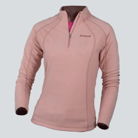 Buzo Micro Polar 100 Medio Cierre Mujer