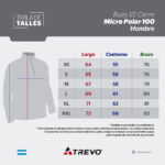 Buzo medio cierre hombre_Negro_Trevo