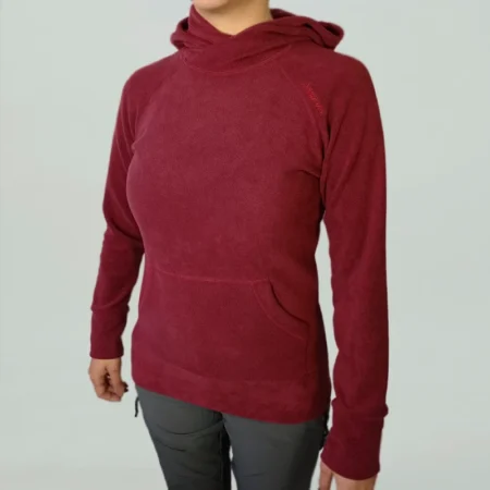Buzo Arrayanes con Capucha. Micropolar 150