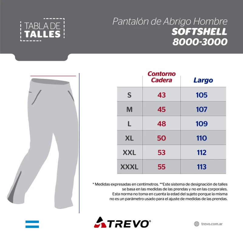 TALLES_Trevo-Pant.Softshell_Hombre TALLES Pant. Softshell Trevo Hombre