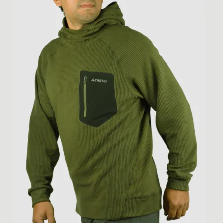 Buzo Domuyo. Micropolar con Spandex